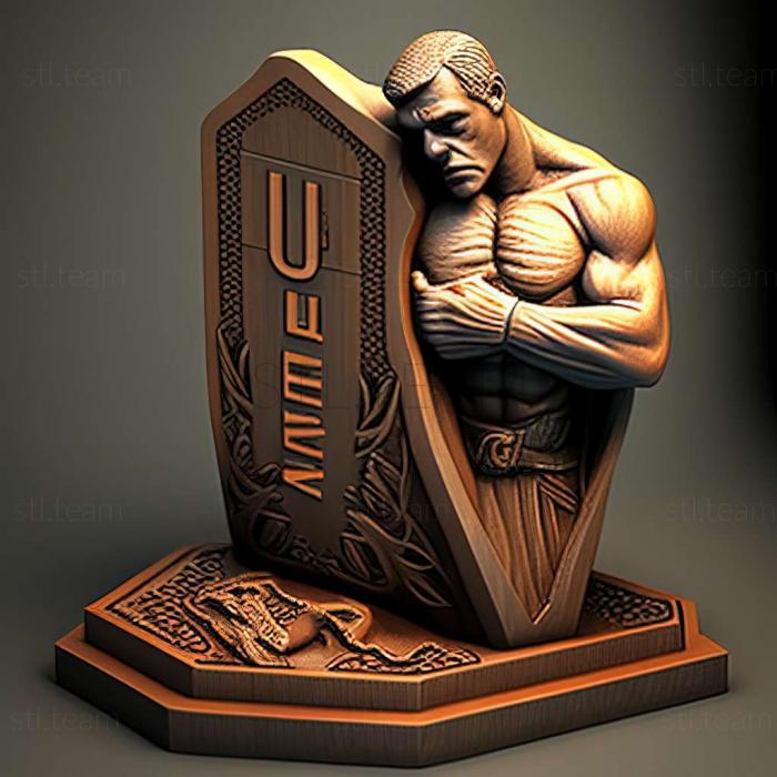 3D модель Гра UFC 14 (STL)